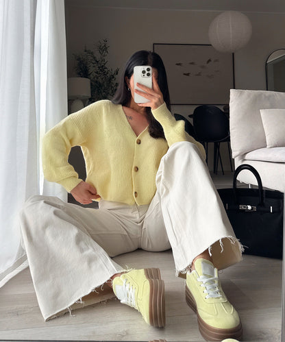 Sneakersy Zante żółte