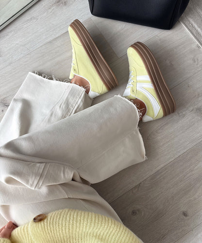 Sneakersy Zante żółte