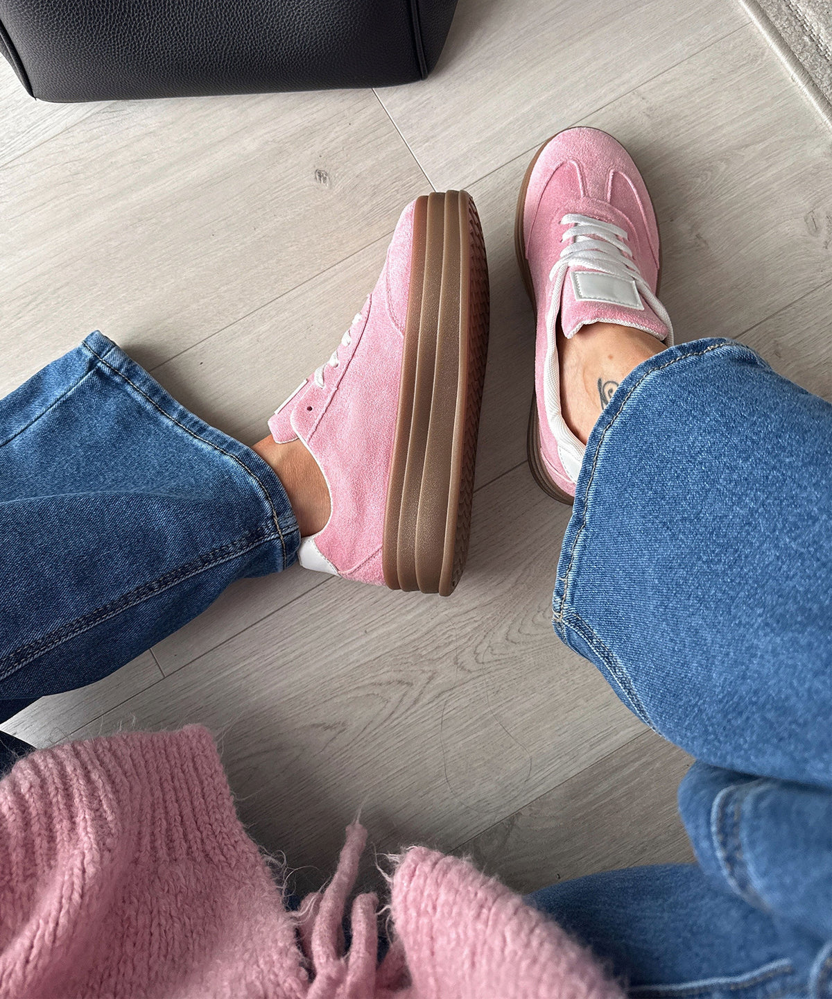 Sneakersy Zante różowe